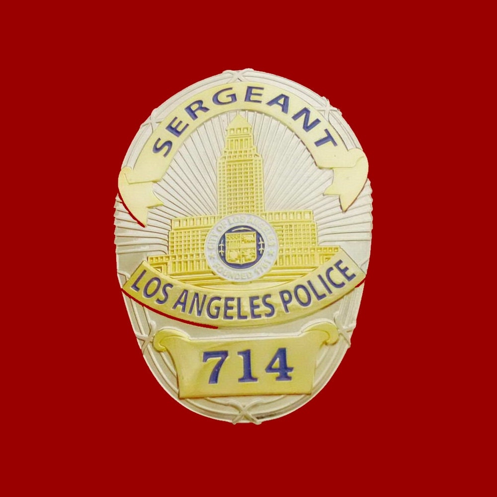 Los Angeles Polizei Sergeant Pin von dynamicentry