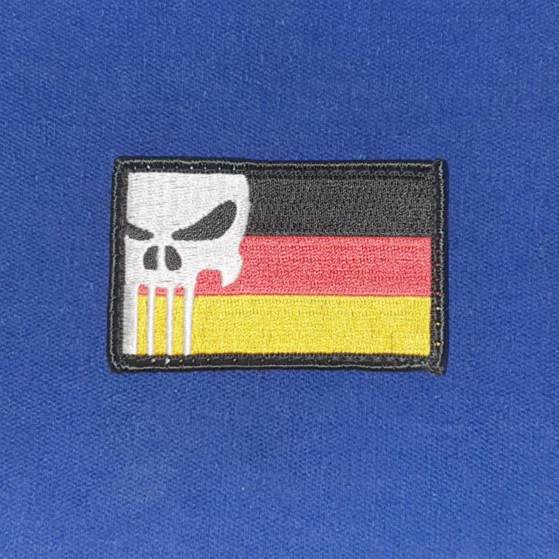 Punisher Germany Aufnäher von dynamicentry