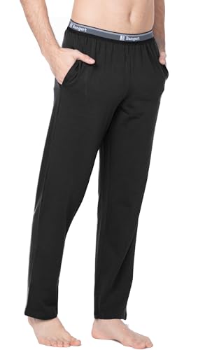 e.VIP ® Herren Schlafanzughose Relaxhose Ralph 478 aus Baumwolle und Modal in Farbe: Schwarz, in Größe: XL von e.VIP