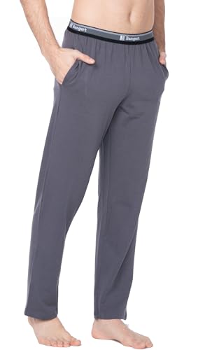 e.VIP ® Herren Schlafanzughose Relaxhose Ralph 478 aus Baumwolle und Modal in Farbe: Grau, in Größe: L von e.VIP