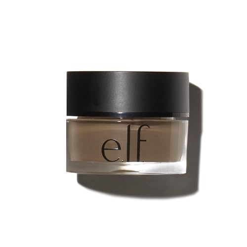e.l.f. Lock On Liner & Brow Cream, Unterstreicht Die Augen Und Definiert Die Augenbrauen, Vegan & Tierversuchsfrei, Medium Brown, 5,5 g von e.l.f. Cosmetics
