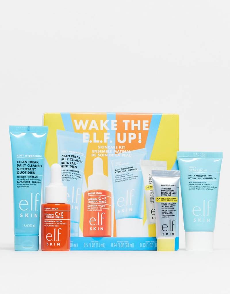 E. l.f. - Wake The E. l.f. - Hautpflege-Set-Neutral von e.l.f.