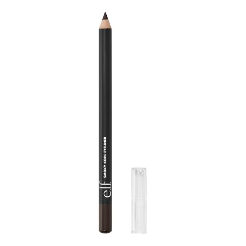 e.l.f. Smoky Kohl Eyeliner, hochpigmentierter Kajal für langanhaltende, intensive Make-up-Looks, vegan und tierversuchsfrei, French Roast von e.l.f.