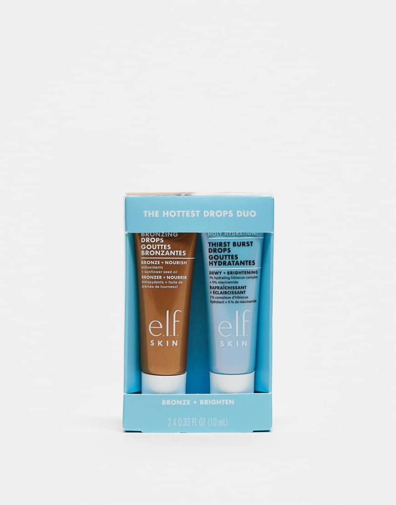 e. l.f. - Skin Hottest Drops Duo - Aufhellende und bräunende Seren-Keine Farbe von e.l.f.