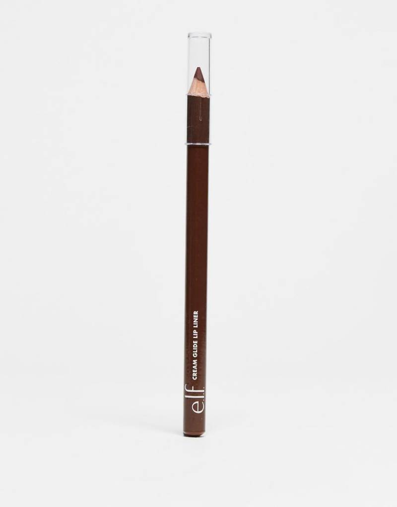 e. l.f. - Cream Glide Lip Liner - Lippenkonturenstift - Dark Cocoa-Braun von e.l.f.