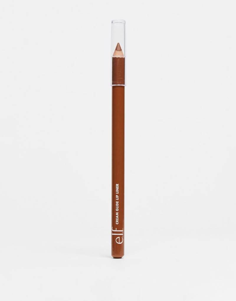 e. l.f. Cream Glide Lipliner - Spill the Tea-Braun von e.l.f.