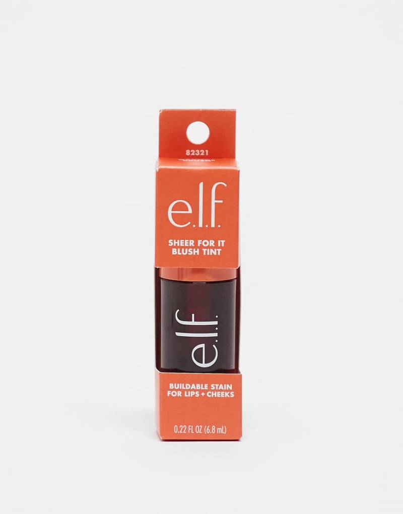 e. l.f. - Sheer for It Blush Tint - Rouge in der Farbe Orange Crush von e.l.f.