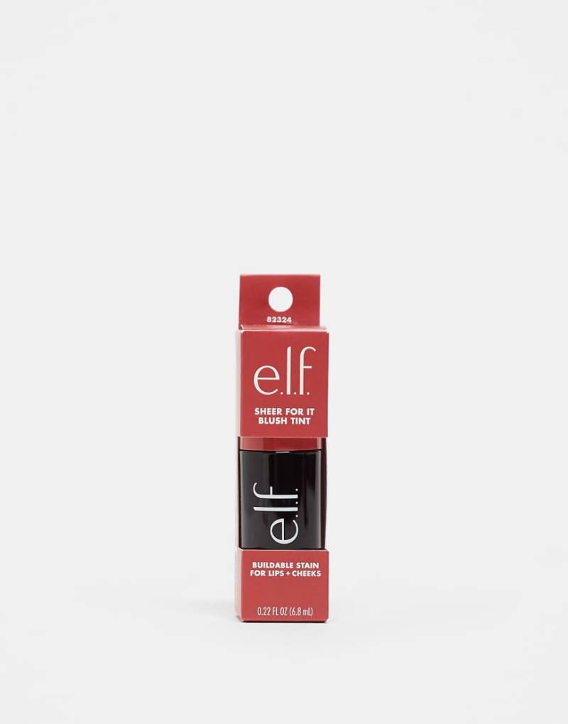 e. l.f. - Sheer for It - Rouge-Tint - Cherry Cola-Braun von e.l.f.