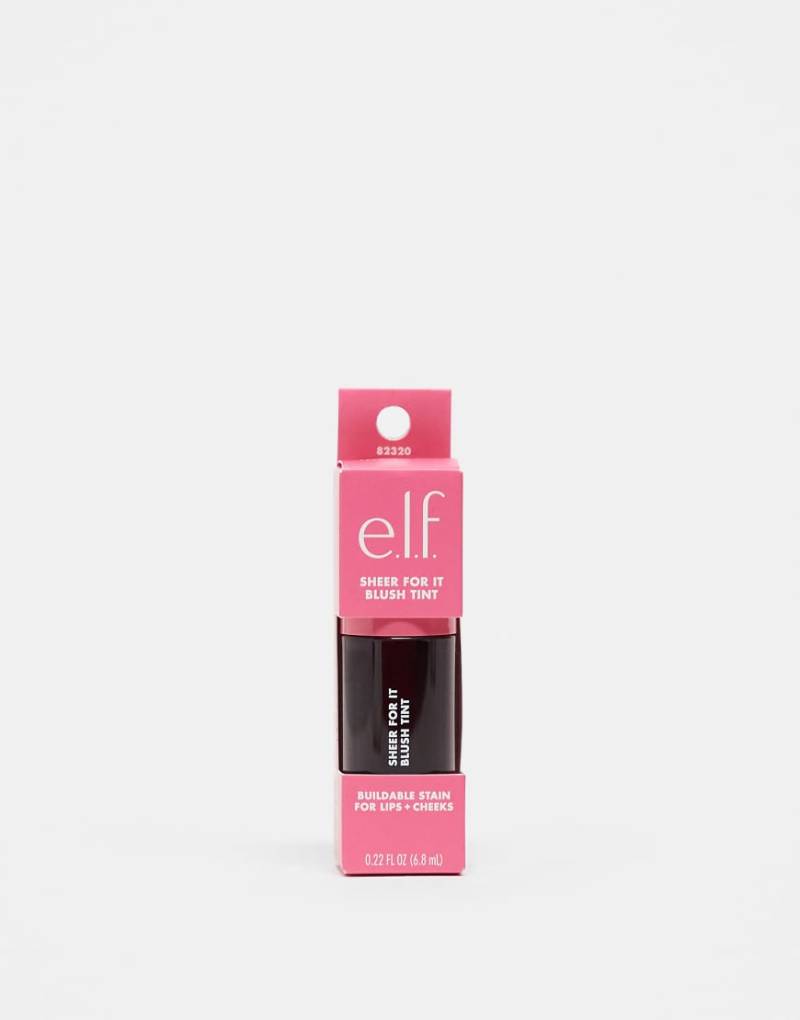 e. l.f. - Sheer for It - Rouge-Tint - Left on Red-Rot von e.l.f.