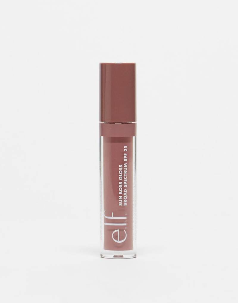 e. l.f. - Sun Boss Gloss - Lipgloss mit LSF 25 - It's Your Mauve-Lila von e.l.f.