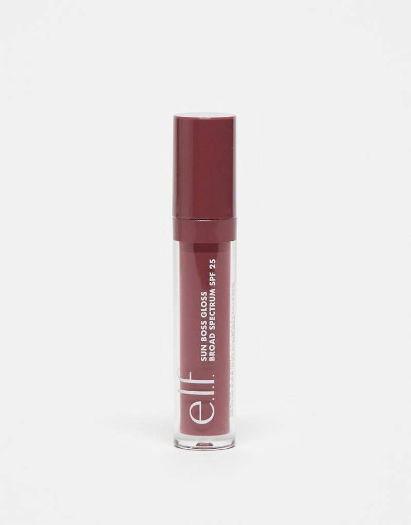 e. l.f. - Sun Boss Gloss - Lipgloss mit LSF 25 - That's My Jam-Rot von e.l.f.