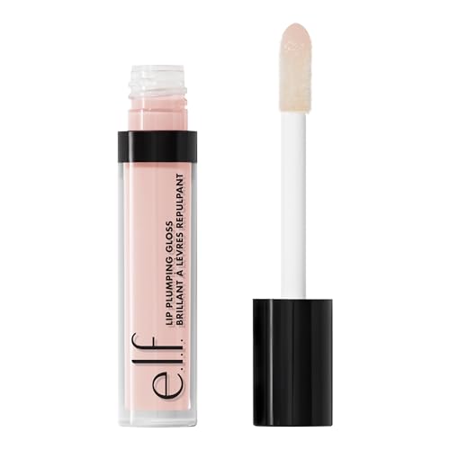 e.l.f. Cosmetics Lip Plumping Gloss, High Shine & Sheer Color, Soothing & Cooling Sensation, Instant Resultate, Pink Paloma von e.l.f.