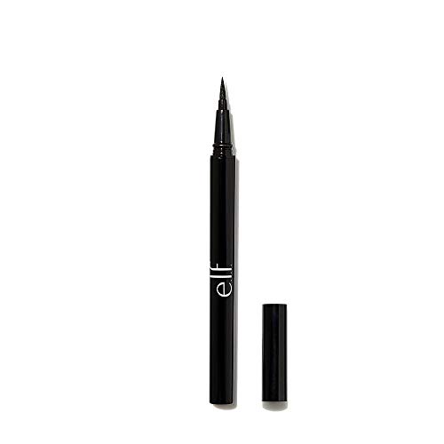 e.l.f. H2O Proof Eyeliner Pen | Filzspitze | Langanhaltende Flüssigformel | Jet Black | 0.02 Fl Oz (0.7 mL) von e.l.f.