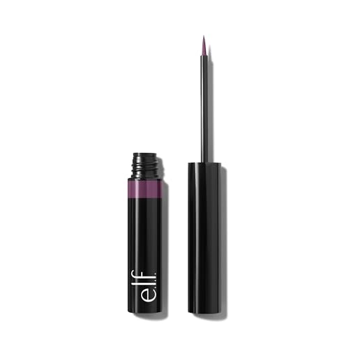 e.l.f. H2O Proof Inkwell Eyeliner Pen, Hochpigmentierter, Wasserfester Flüssig-Eyeliner Mit Mattem Finish, Vegan & Tierversuchsfrei, Sugarplum e.l.f. H2O Proof Inkwell Eyeliner Pen, Hochpigmentierter, Wasserfester Flüssig-Eyeliner Mit Mattem Finish, Vegan & Tierversuchsfrei, Sugarplum von e.l.f.