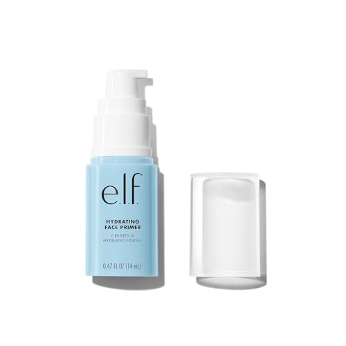 e.l.f. Hydrating Face Primer, Makeup Primer für makellose, glatte Haut & langanhaltendes Makeup, Füllt Poren & feine Linien, Vegan & Tierversuchsfrei, Small von e.l.f.