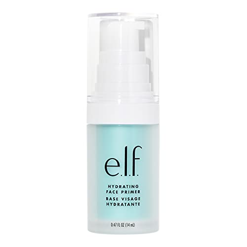 e.l.f. Hydrating Face Primer, Makeup Primer für makellose, glatte Haut & langanhaltendes Makeup, Füllt Poren & feine Linien, Vegan & Tierversuchsfrei, Small von e.l.f.