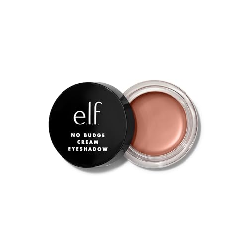 e.l.f. No Budge Cream Eyeshadow, 3-in-1 Lidschatten, Primer & Liner Mit Faltenresistenter Farbe & Haltekraft, Vegan & Tierversuchsfrei, Canyon, 4,2 g von e.l.f.