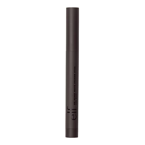 e.l.f. No Budge Matte Shadow Stick, cremiger Lidschatten-Stick für hochpigmentierte und langanhaltende Farbe, leicht zu verblenden, Vegan & Tierversuchsfrei, Cool Beans von e.l.f.