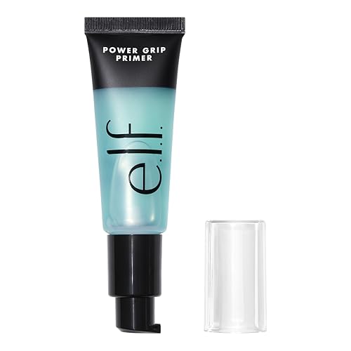 e.l.f. Power Grip Primer, Gel-Basierte & Feuchtigkeitsspendender Primer Für Das Gesicht, Glättet Die Haut Und Hält Das Makeup Fest, Vegan & Tierversuchsfrei, 24 ml von e.l.f.