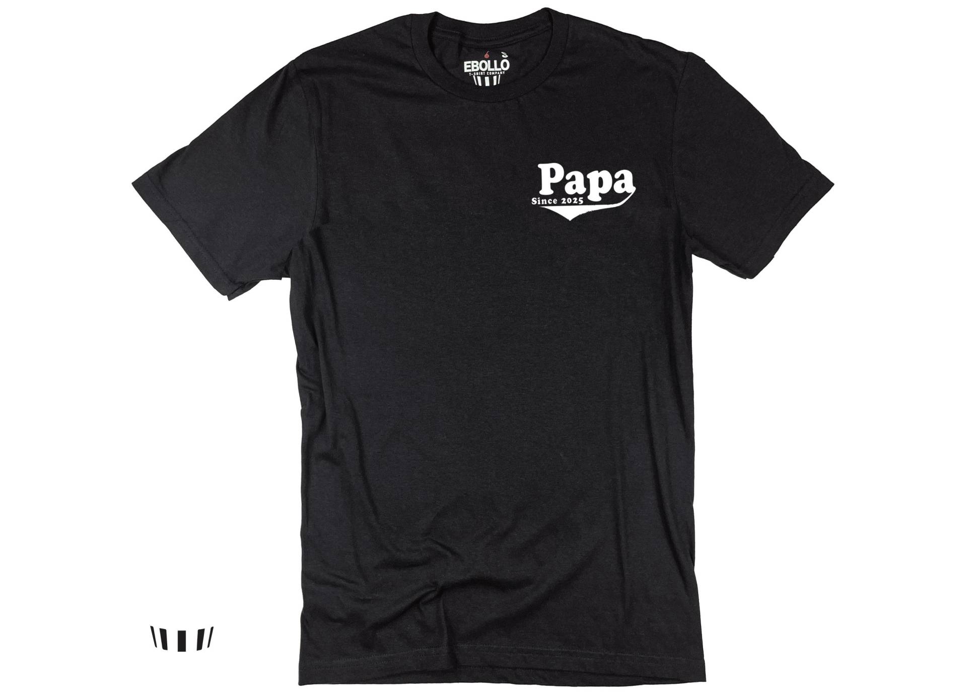 Papa Shirt Seit 2025 Männer Lustiges Vatertags T-Shirt | Coole Dad Geschenkidee von eBollo