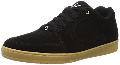 ES Herren Accel Slim Skate-Schuh, Black Gum, 43 EU von éS