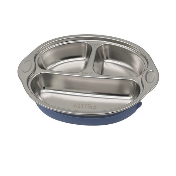 eTHikǝ Kinder-Servierteller: Fröhliche Mahlzeiten mit Saugfuß von eTHikǝ