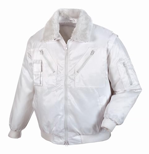 eXtreme Herren Pilotenjacke für Arbeit & Freizeit – Vielseitige Modelle mit 4-in-1 Funktion oder in Warnschutzfarben in Weiß Größe XL eXtreme Herren Pilotenjacke für Arbeit & Freizeit – Vielseitige Modelle mit 4-in-1 Funktion oder in Warnschutzfarben in Weiß Größe XL von eXtreme
