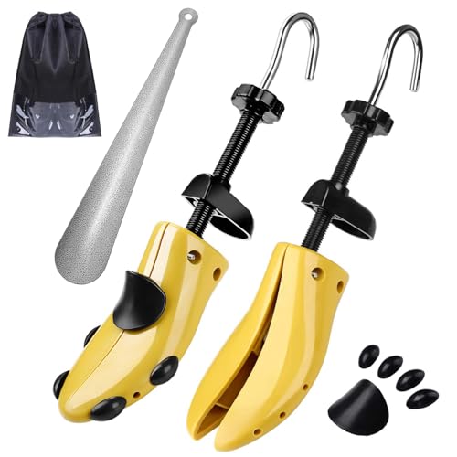 eachway Schuhspanner, verstellbare Länge und Breite, für Damen und Herren (für Herrengrößen 44-46) von eachway