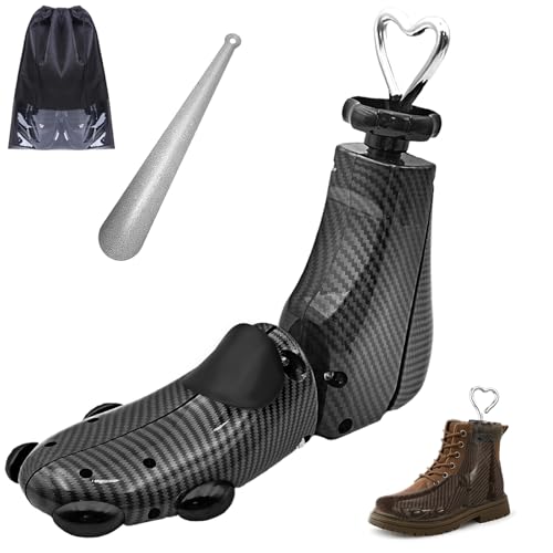 eachway Schuhspanner für Damen und Herren, professioneller Stiefeldehner, verstellbare Breite, Länge für breite Füße, S (Wm's 6-10; Herren 5-9), Schwarz, 1 Stück, shoe tree von eachway