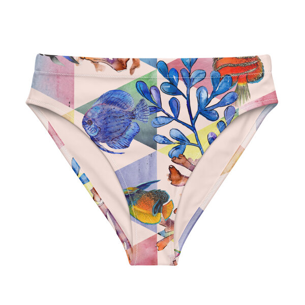 earlyfish recycelte Bikini Hose Fische von earlyfish