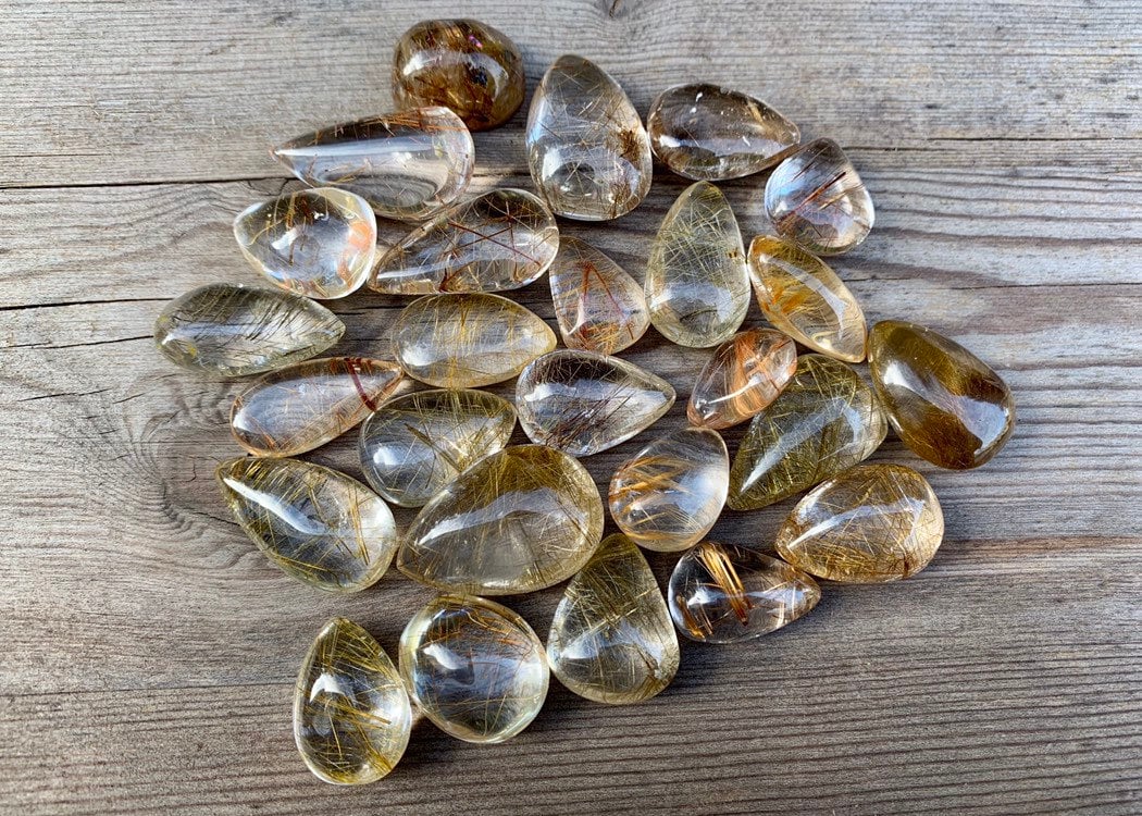 Goldene Rutile Quarz Minis Natürliche Glatte Poliert Gold Rutilated Freiform Tasche Golden Rtile Goldene Rutile Quarz Minis Natürliche Glatte Poliert Gold Rutilated Freiform Tasche Golden Rtile von earthandbead