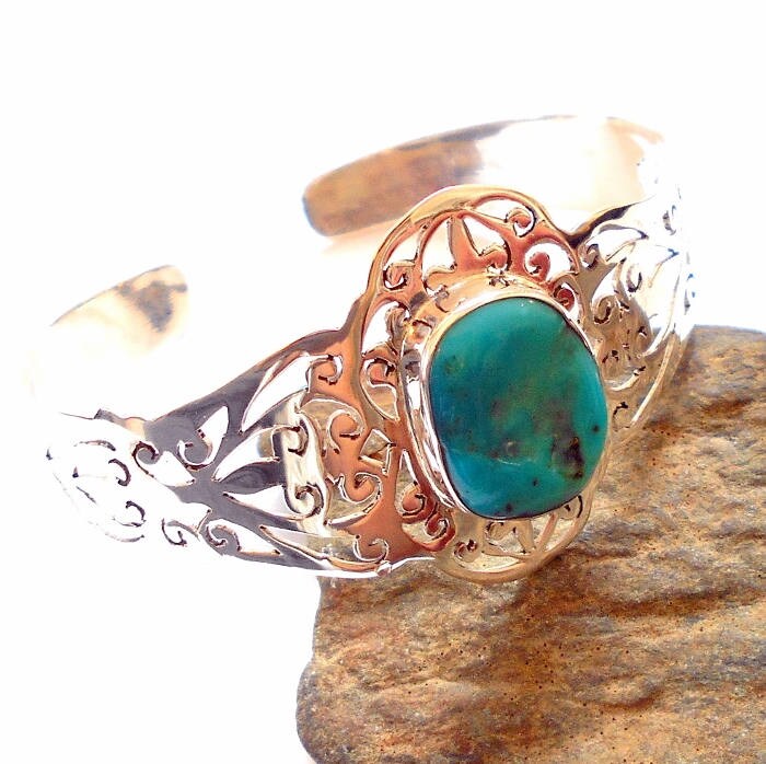 Arizona Türkis Sterlingsilber Armreif #2143 Arizona Türkis Sterlingsilber Armreif #2143 von earthegy