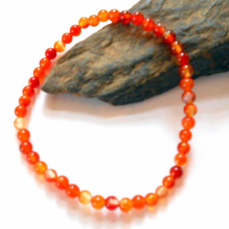 Karneol Stretch-Armband Mini Earthegy #3148 von earthegy