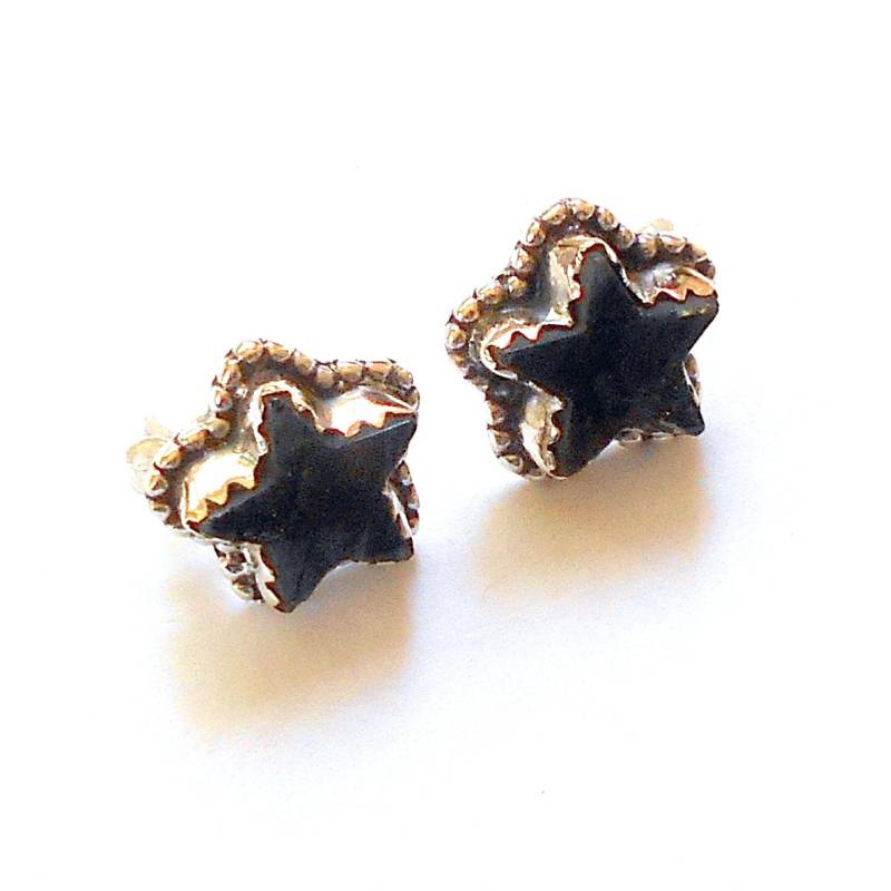 Larvikit Labradodrit Stern Ohrringe Erdig #2891 Larvikit Labradodrit Stern Ohrringe Erdig #2891 von earthegy