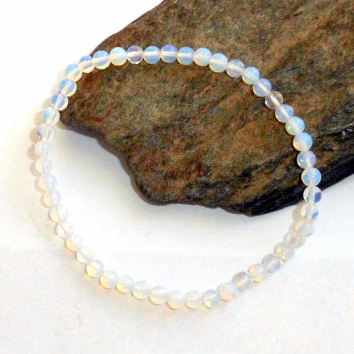 Opalith Stretch Armband Mini Einstellbar Edelstein #1524 Opalith Stretch Armband Mini Einstellbar Edelstein #1524 von earthegy