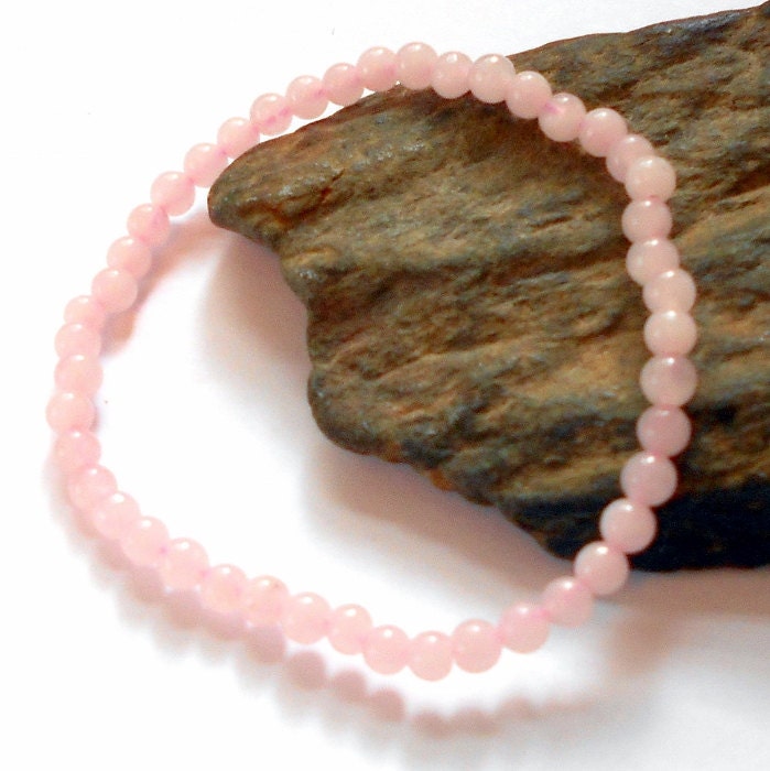 Rosenquarz Stretch Armband Verstellbar Mini Pink Erdig #2146 Rosenquarz Stretch Armband Verstellbar Mini Pink Erdig #2146 von earthegy