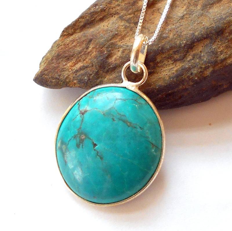 Türkis Silber Halskette Earthegy #2431 Türkis Silber Halskette Earthegy #2431 von earthegy