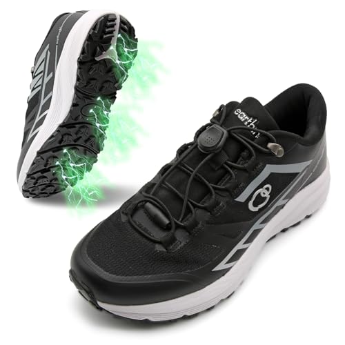 earthinglife grounding Trail Running Shoe for Men Connect to Earth for natual Healing,Waterproof Hiking Shoes, Anti-Slip Rubber Outsole for Walking earthinglife grounding Trail Running Shoe for Men Connect to Earth for natual Healing,Waterproof Hiking Shoes, Anti-Slip Rubber Outsole for Walking von earthinglife