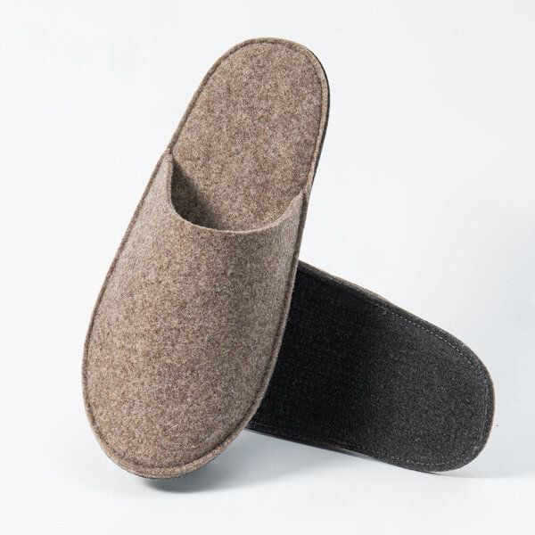 easy and green Gästehausschuhe aus Wollfilz von easy and green