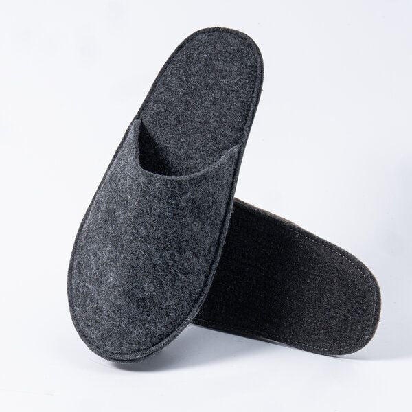 easy and green Gästehausschuhe aus Wollfilz von easy and green