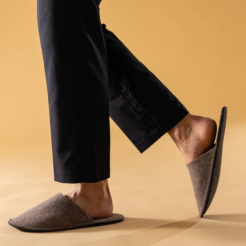 Gästehausschuhe Filz Mit Anti-Rutsch Sohle Hausschuhe Für Gäste Aus Weichem Wollfilz Pantoffel - Gästepantoffeln Warm Und Weich Gästehausschuhe Filz Mit Anti-Rutsch Sohle Hausschuhe Für Gäste Aus Weichem Wollfilz Pantoffel - Gästepantoffeln Warm Und Weich von easyandgreen