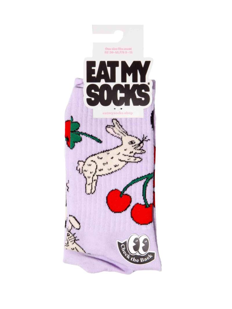 eat my socks - Socken - Good Luck lila - Gr. - OS von eat my socks
