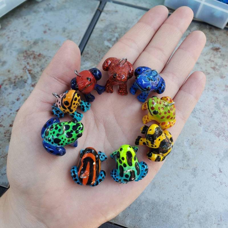 Dart Frosch Anhänger 32 Holzarten Zur Auswahl von eattoast