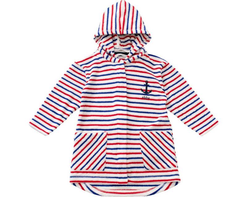 ebbe kids Bademantel Anker Unisex Kinder, Lang, Obermaterial: 80% (Bio) Baumwolle, 20% Polyester (recycelt), Reißverschluss, Kimono, Morgenmantel, Hausmantel, Badtextilien von ebbe kids