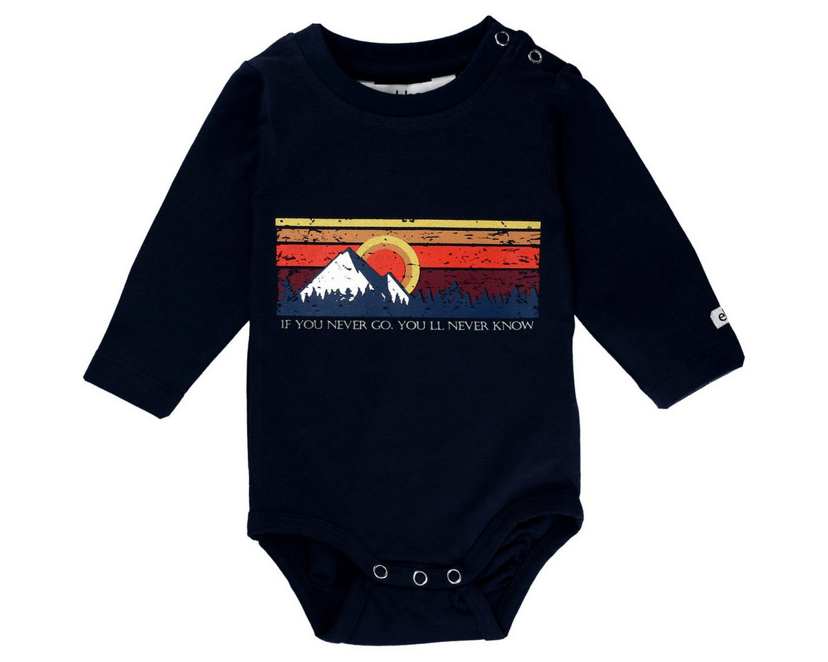 ebbe kids Langarmbody Essa Unisex Kinder (1-tlg) Langarm Einteiler, Body, Longsleeve-Body, Bodysuit, Stretchbody von ebbe kids