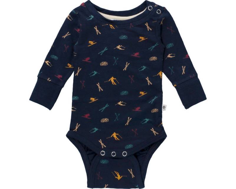 ebbe kids Langarmbody Skier Unisex Kinder (1-tlg) Langarm Einteiler, Body, Longsleeve-Body, Bodysuit, Stretchbody von ebbe kids
