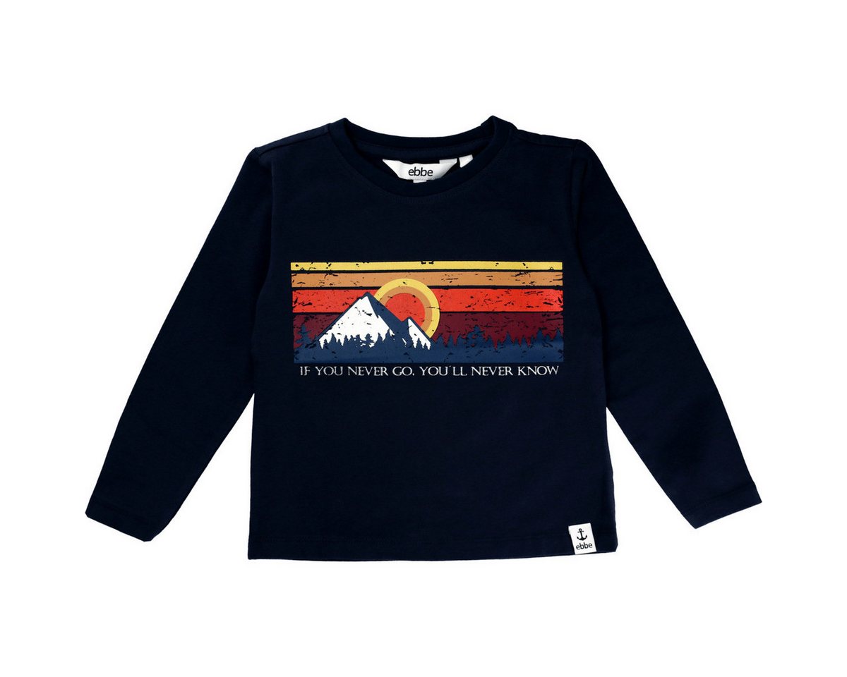 ebbe kids Langarmshirt Crawford Unisex Kinder Pullover, Sweatshirt, Pulli, Shirt, Longsleeve von ebbe kids