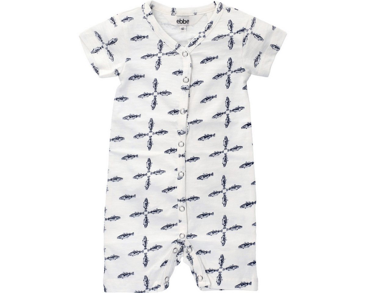 ebbe kids Spieler Sea Unisex Kinder Sommerstrampler, Einteiler, Babyanzug, Kurzarm-Strampler, Overall von ebbe kids