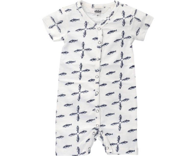 ebbe kids Spieler Sea Unisex Kinder Sommerstrampler, Einteiler, Babyanzug, Kurzarm-Strampler, Overall von ebbe kids