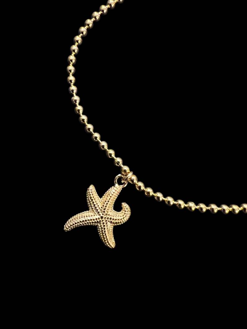 Ebbe Und Flut Armband Seestern Sterlingsilber Vergoldet, Maritimes Ebbe Flut Ebbe Und Flut Armband Seestern Sterlingsilber Vergoldet, Maritimes Ebbe Flut von ebbeundflut